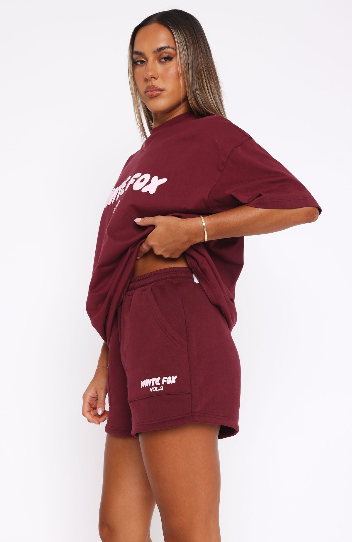 Offstage Lounge Shorts Red Velvet - Image 3