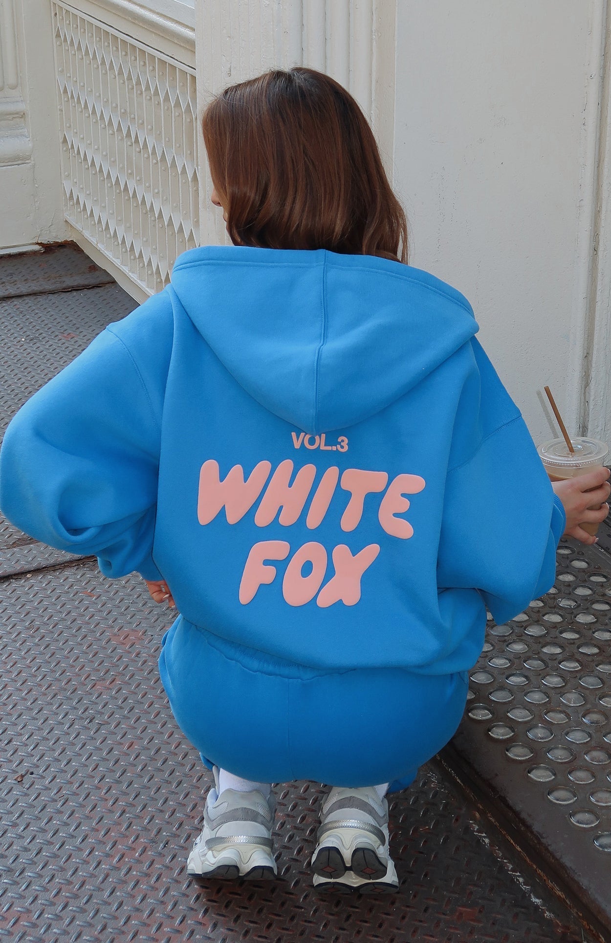 Offstage Zip Front Hoodie Azure - Image 1