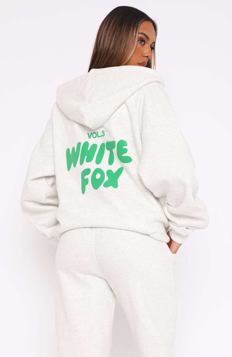 Offstage Zip Front Hoodie Glacier Grey - Image 5